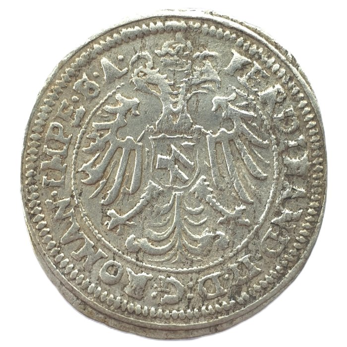 Tyskland Kejserbyen Nürnberg (Den Tyske Nations Hellige Romerske Rige) Ferdinand II (1619-1637) 15 Kreuzer 1622  (Ingen mindstepris)