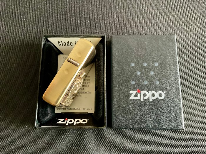 Zippo - Marlboro - Lommelighter - Messing