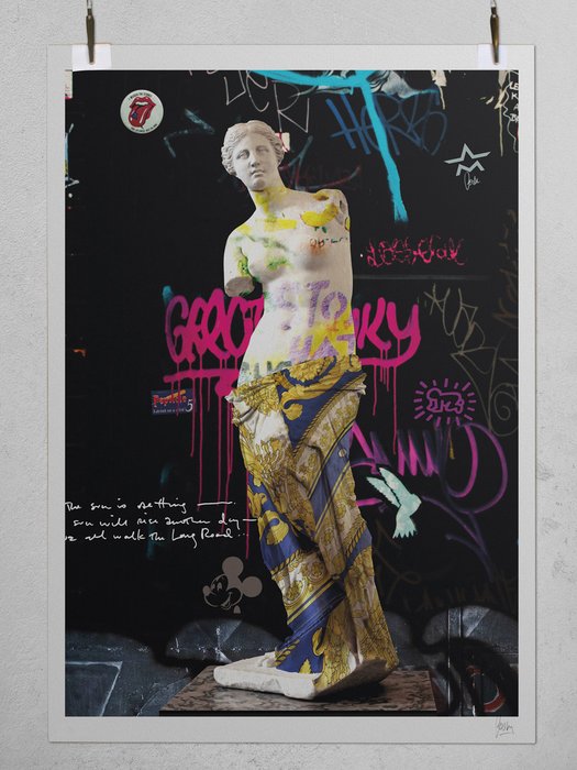 Josh Mahaby (1982) - Extraordinarius Deus Hermes + Precious Slumb Venus (LOT 2 PRINTS)