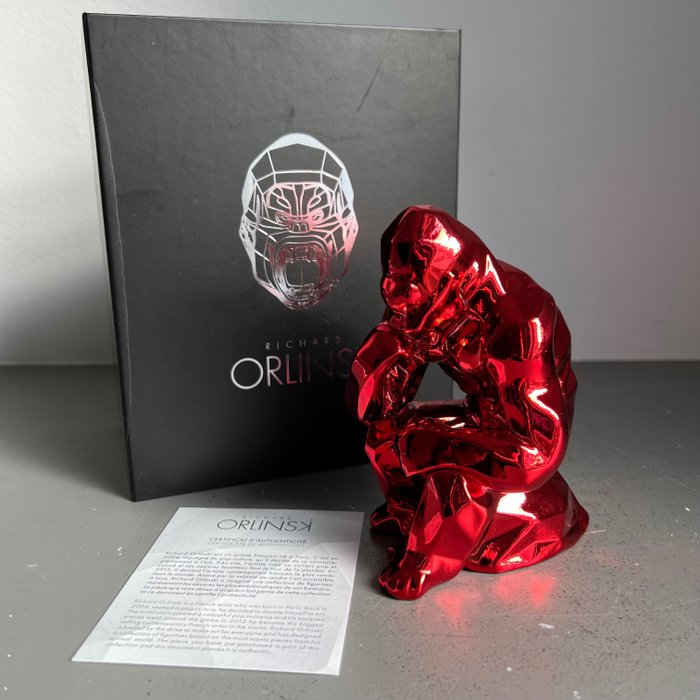 Richard Orlinski (1966) - Thinking Kong Spirit incl COA