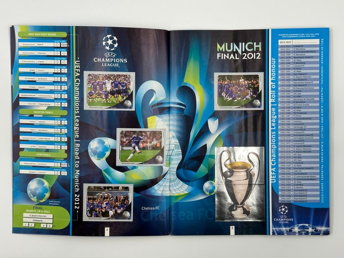 Panini - Champions League 2012/13 - Messi/Ronaldo/Zlatan/Etc - Complete Album