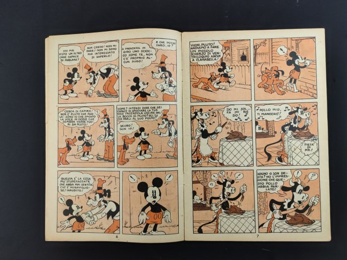 Nel Regno di Topolino n. 35 - Topolino Ventriloquo - 1 Comic - 1937