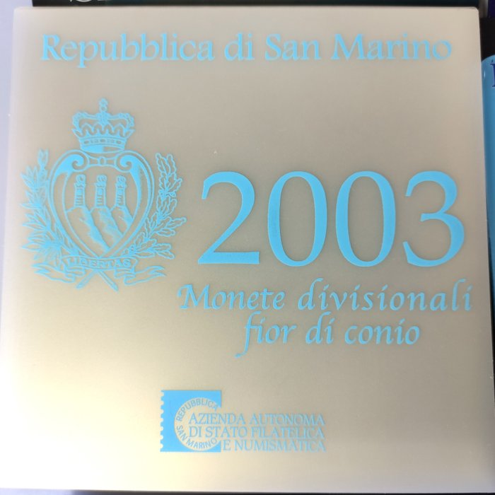 San Marino. Year Set (BU) 2002/2004 (3 sets)  (Ingen mindstepris)