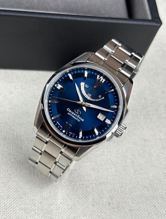 Orient Star - Contemporary Power-reserve Automatic Date - Ingen mindstepris - RE-AU0005L00B - Mænd - 2011-nu