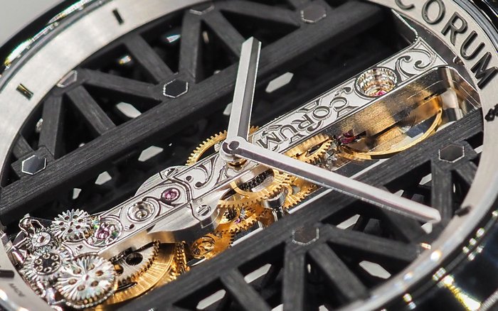 Corum - Golden Bridge - Ingen mindstepris - NEW * Titanium * - Mænd - 2020+