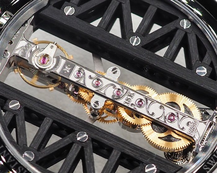 Corum - Golden Bridge - Ingen mindstepris - NEW * Titanium * - Mænd - 2020+