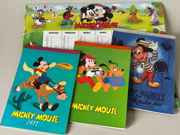 Mickey Mouse, Disney Vægkalender - Walt Disney Productions / teNeues Verlag