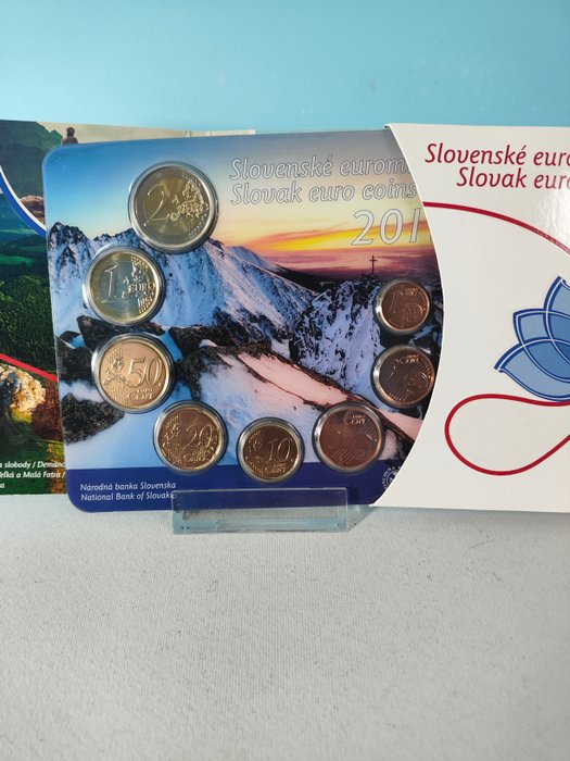 Slovakiet. Year Set (BU) 2012/2017 (2 sets)  (Ingen mindstepris)