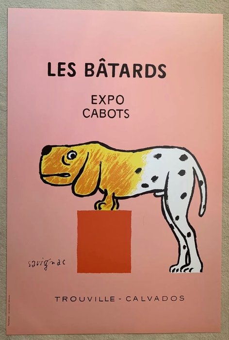 Raymond Savignac - Expo-cabots (originale)