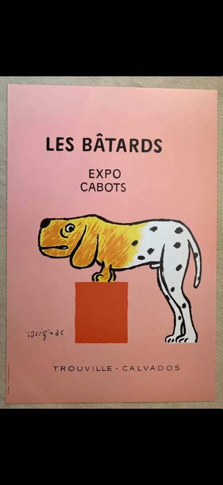 Raymond Savignac - Expo-cabots (originale)