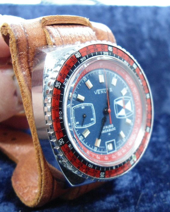 Diver Chronograph - VENUZA - Ingen mindstepris - Mænd - 1980-1989