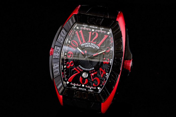 Franck Muller - Conquistador Sport GPG Titanium Automatic - Ingen mindstepris - 9900 SC DT GPG - Mænd - 2011-nu