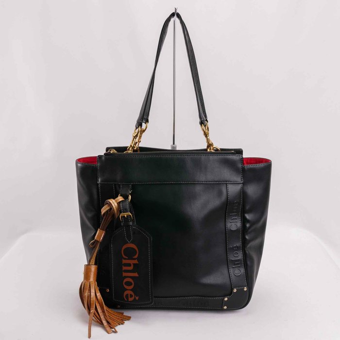 Chloé - Chloe Eden Leather Tote Bag - Håndtaske