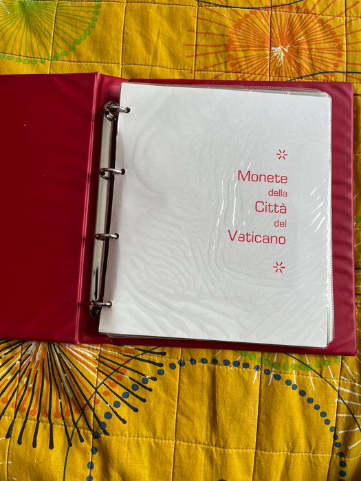 Vatikanstaten. Giovanni XXIII. Serie divisionale giro completo 1959-1962 incluso Concilio 1962