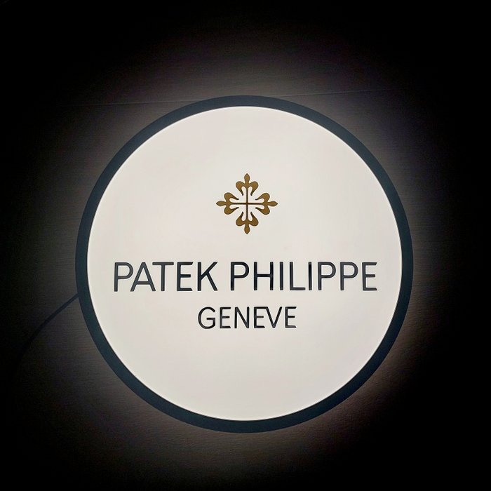 Lysskilt - Patek Philippe lysskilt (med fjernbetjening og dæmpbar) - Plast, Stål