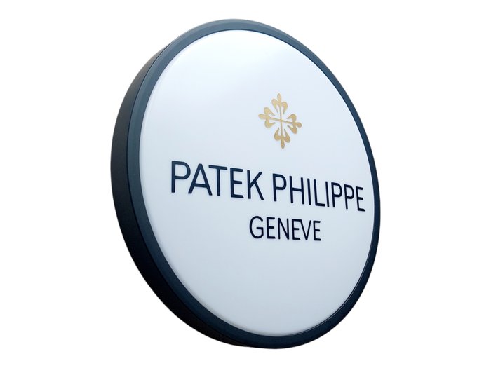 Lysskilt - Patek Philippe lysskilt (med fjernbetjening og dæmpbar) - Plast, Stål