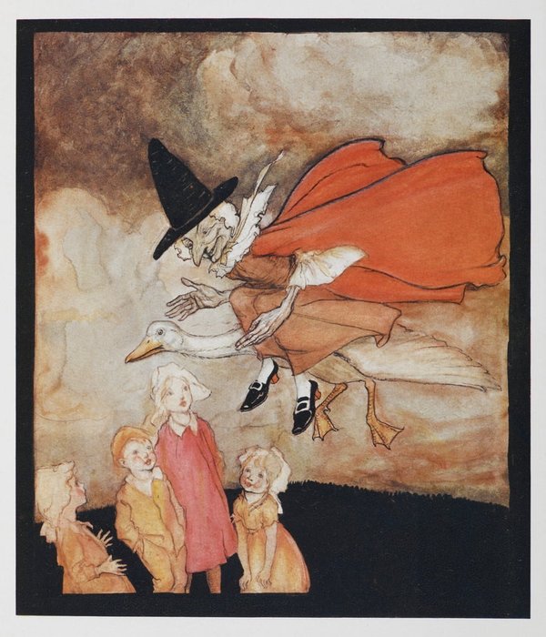 Arthur Rackham (ill) - Mother Goose  - The Old Nursery Rhymes - 1913