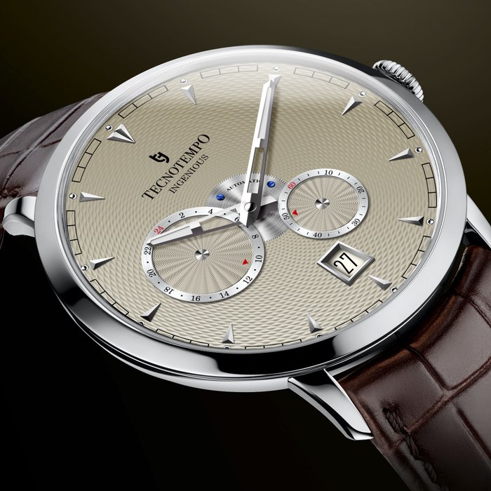 Tecnotempo - "Ingenious" - Champagne Dial - Limited Edition 150PCS - - TT.ING.CH - Mænd - 2011-nu