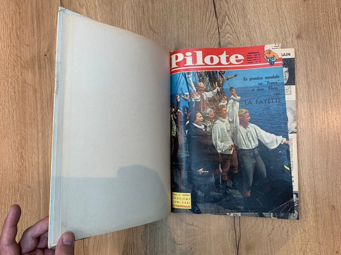 Pilote (magazine) - Recueil N°10 - 1 Album - Første franske udgave - 1962