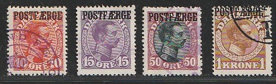 Danmark 1919 - Paketmarken/Postfaere - Michel P1/4