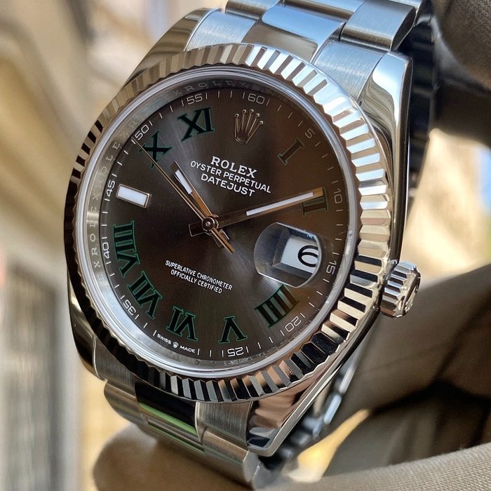 Rolex - Datejust 41 Wimbledon - 126334 - Unisex - 2019