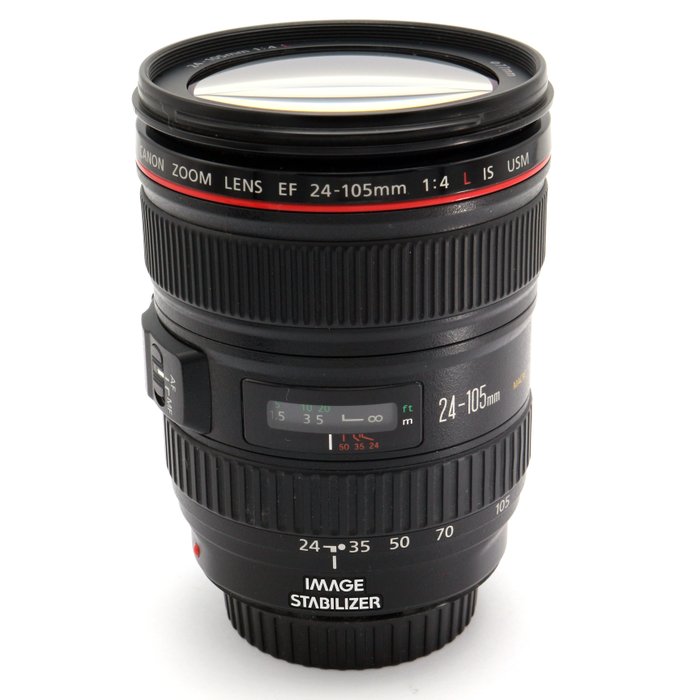 Canon EF 24-105mm f/4L IS USM zoomlens met EW-83H type zonnekap #PRO ZOOMLENS Zoomobjektiv