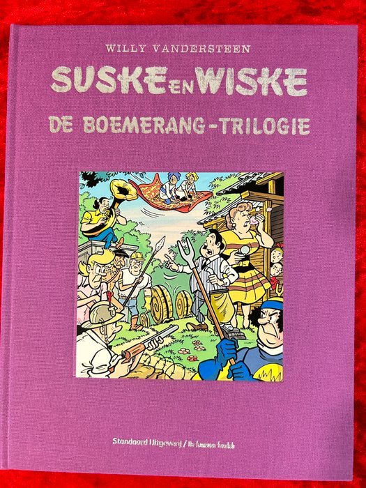 Suske en Wiske Gelegenheids uitgaven Fameuze Fanclub - De Boemerang-trilogie - 1 Album - Begrænset og nummereret udgave - 2010