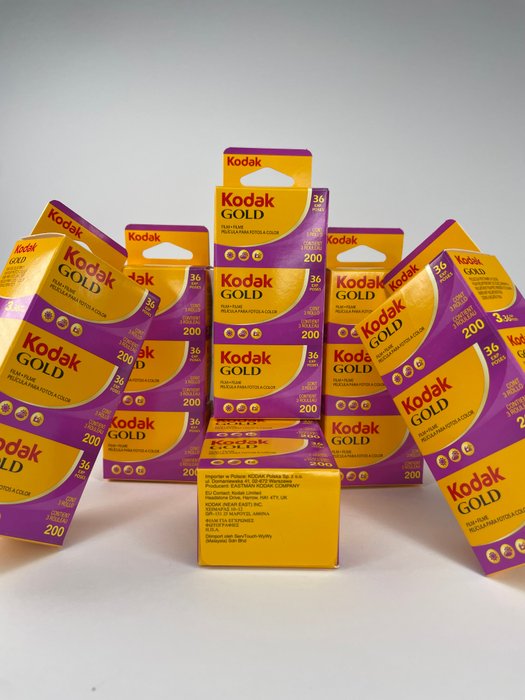 Kodak Gold 6 x 3 Package ISO 200 color negative [18 Films] | Ubrugt film