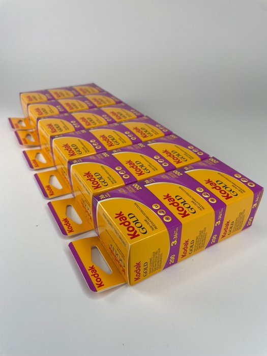 Kodak Gold 6 x 3 Package ISO 200 color negative [18 Films] | Ubrugt film