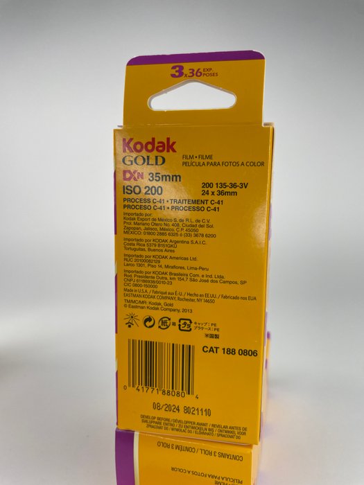 Kodak Gold 6 x 3 Package ISO 200 color negative [18 Films] | Ubrugt film