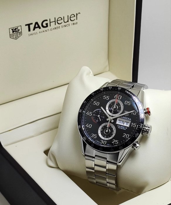 TAG Heuer - Carrera Day/Date Chronograph - CV2A10 - Mænd - 2011-nu