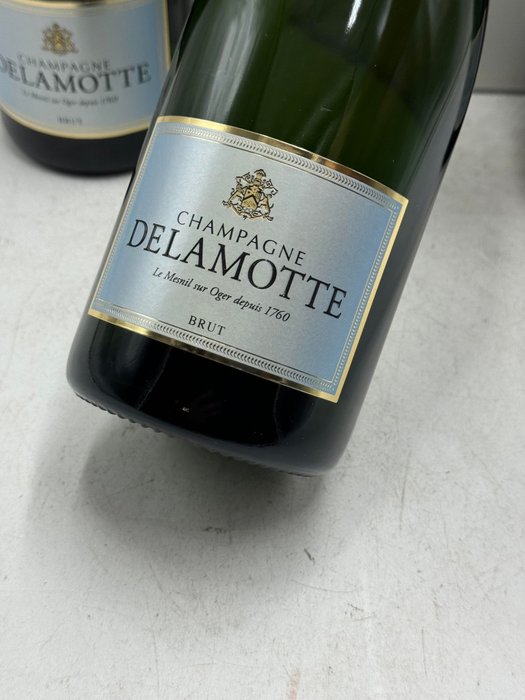 Delamotte - Champagne Brut - 3 Flasker (0,75 L)