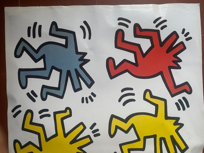 Keith Haring (after) - Dancing Dogs