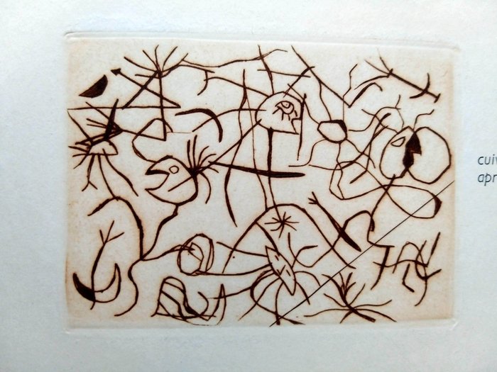 Joan Miro (1893-1983) - Stars and Dancers - Original etching