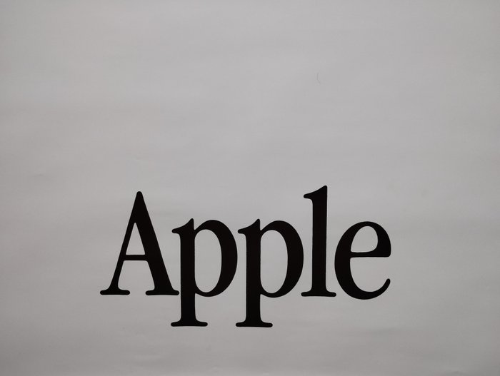 Apple - Apple Logo - 1980‹erne