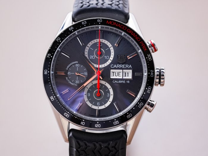 TAG Heuer - Carrera Calibre 16 Chronograph Monaco Grand Prix Limited Edition - CV2A1M - Mænd - 2011-nu