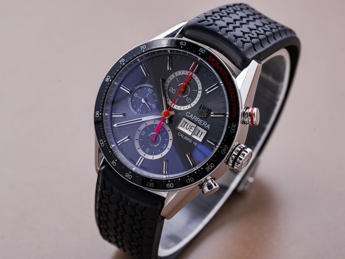 TAG Heuer - Carrera Calibre 16 Chronograph Monaco Grand Prix Limited Edition - CV2A1M - Mænd - 2011-nu