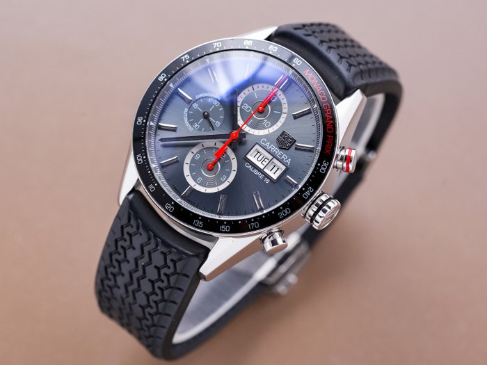 TAG Heuer - Carrera Calibre 16 Chronograph Monaco Grand Prix Limited Edition - CV2A1M - Mænd - 2011-nu