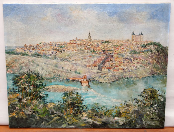 Florencio Ochoa (1943-2006) - Vista general de Toledo