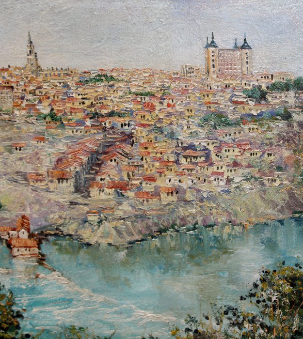 Florencio Ochoa (1943-2006) - Vista general de Toledo