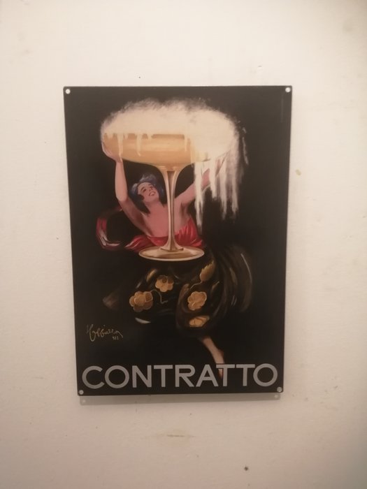 Contratto - Cappiello - Reklameplakat - Jern