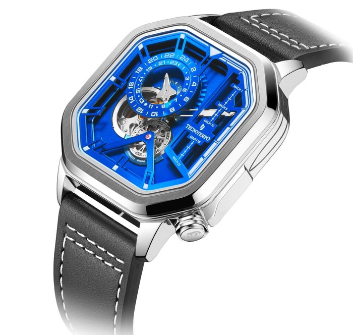 Tecnotempo - "Dynamic Shuttle" Automatic Engine - - TTSHBL (blue dial) - Mænd - 2011-nu