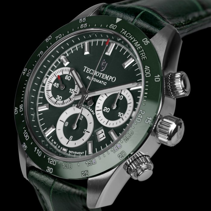 Tecnotempo - "Chrono Round" - Designed and Assembled in Italy - Swiss Movt - Limited Edition - - TT.200RO.PV - Mænd - 2011-nu