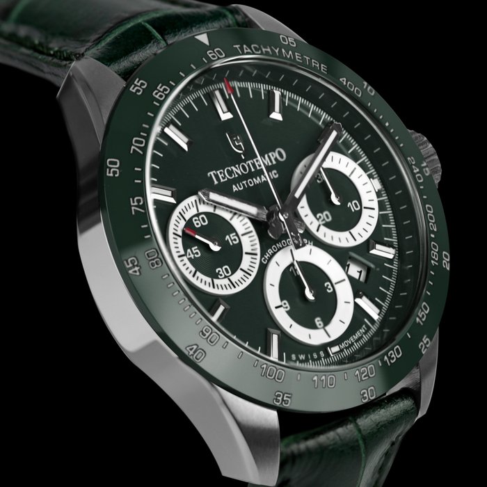 Tecnotempo - "Chrono Round" - Designed and Assembled in Italy - Swiss Movt - Limited Edition - - TT.200RO.PV - Mænd - 2011-nu