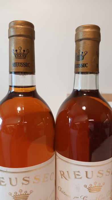 1982 Château Rieussec - Sauternes 1er Grand Cru Classé - 2 Flasker (0,75 L)