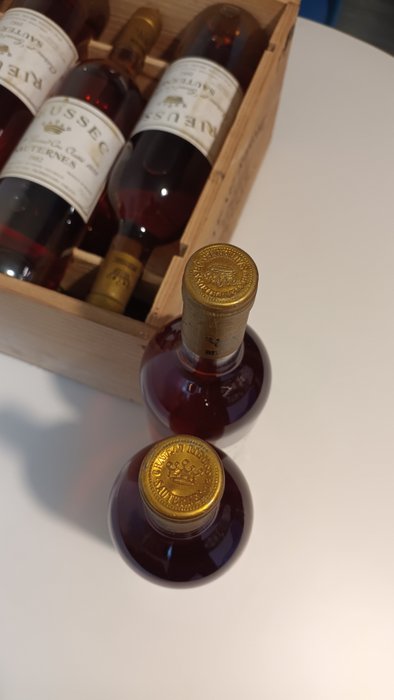 1982 Château Rieussec - Sauternes 1er Grand Cru Classé - 2 Flasker (0,75 L)