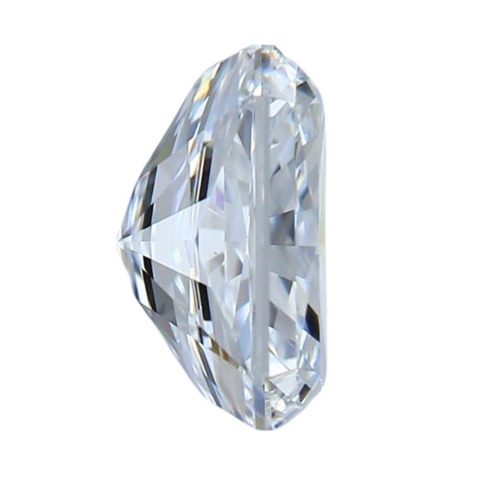 1 pcs Diamant  (Natur)  - 0.71 ct - Radiant - D (farveløs) - VS1 - Gemological Institute of America (GIA)