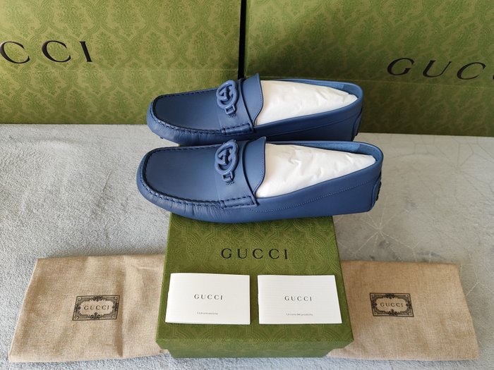 Gucci - Mokassiner - Størelse: Shoes / EU 45.5, UK 11,5, US 16