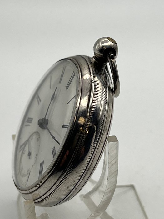 Ribaltina a Conoide Fusee . Argento Londra 1881 . chiavetta - 1850-1900