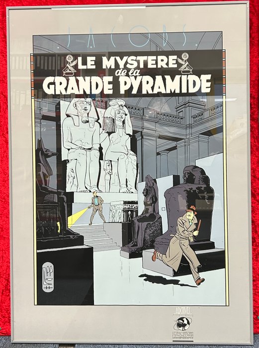 Blake  Mortimer - Le Mystery de la Grande Pyramyde - 1 Album - 1987